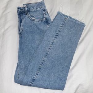 Pacsun high rise straight jeans